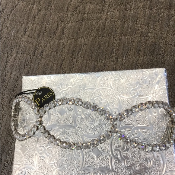 Bridal Jeweled headband - Picture 1 of 3